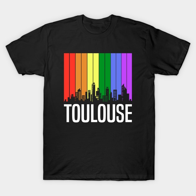 The Love For My City Toulouse Great Gift For Everyone Who Likes This Place. T-Shirt by gdimido